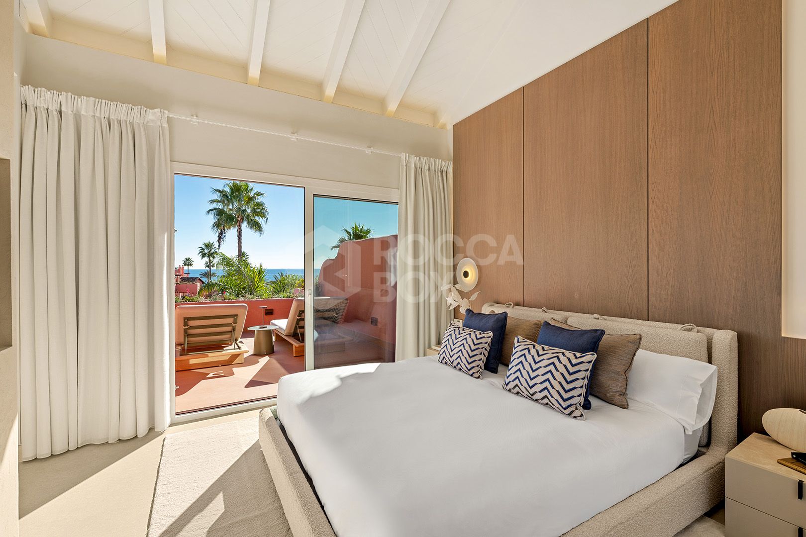 Beachside Duplex Penthouse with Sea Views in the New Golden Mile Estepona