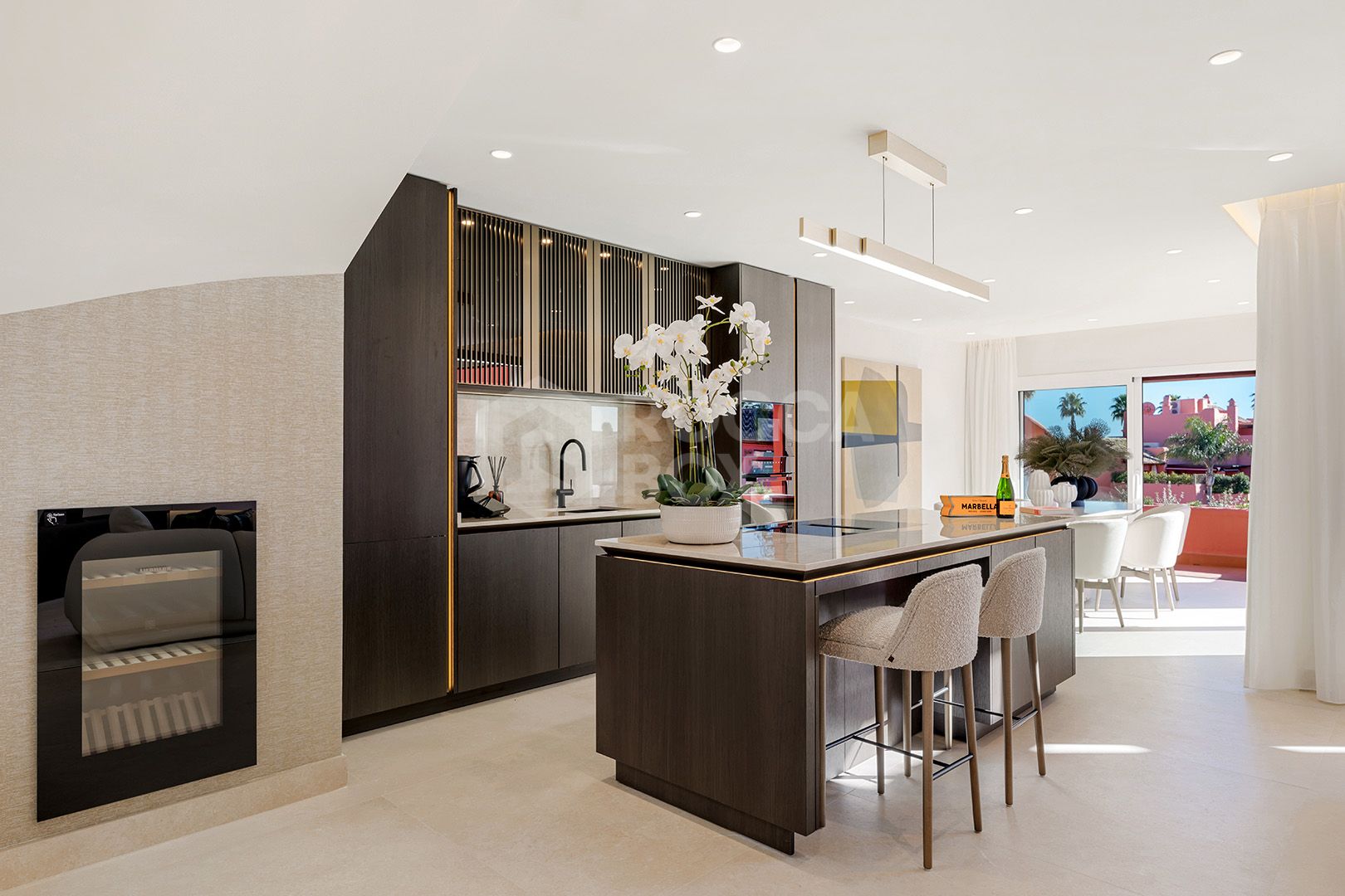 Beachside Duplex Penthouse with Sea Views in the New Golden Mile Estepona