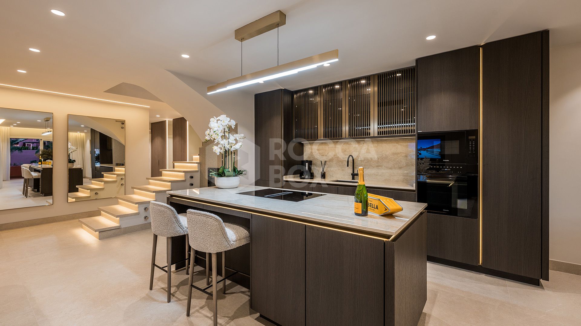 Beachside Duplex Penthouse with Sea Views in the New Golden Mile Estepona