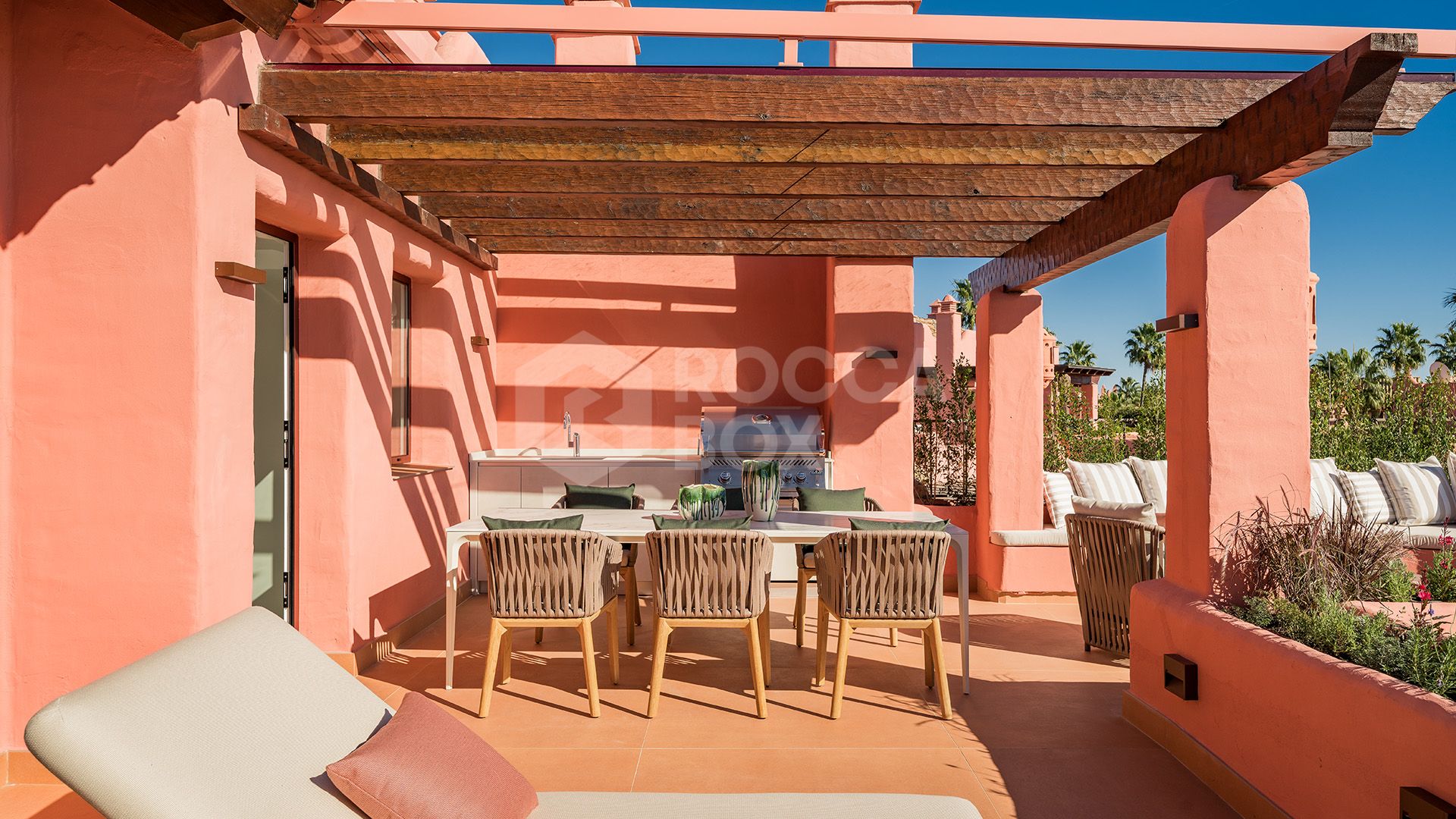Beachside Duplex Penthouse with Sea Views in the New Golden Mile Estepona