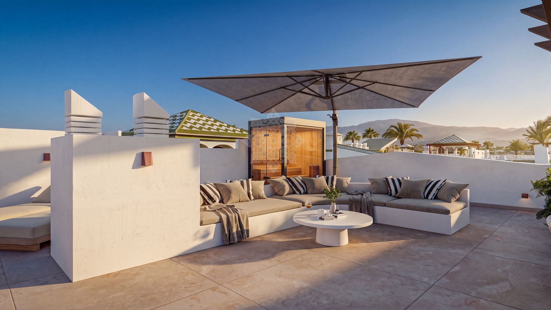 Penthouse w Dominion Beach, Estepona