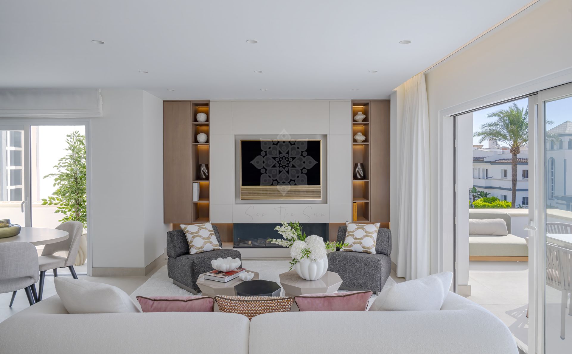 Penthouse w Dominion Beach, Estepona