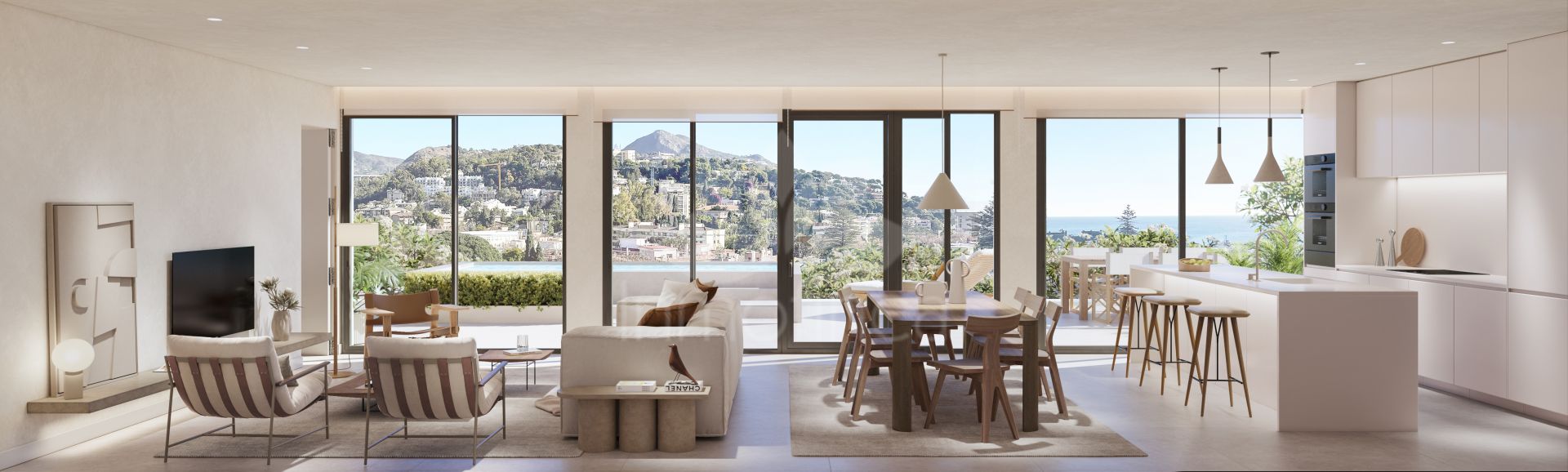 Development in El Limonar, Malaga