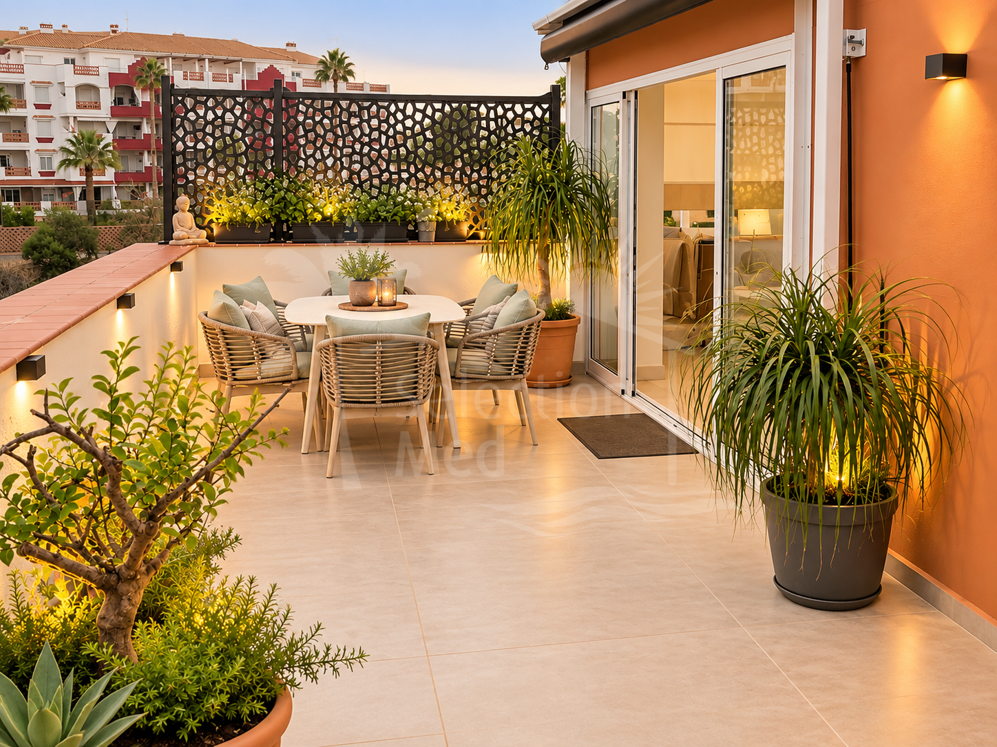 Impresionante vivienda de 3 dormitorios con terraza de 60 m² en Riviera del Sol
