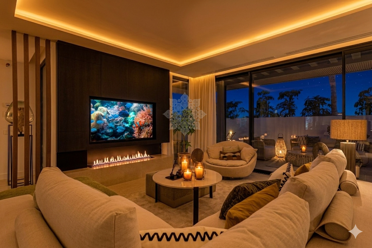 Development in Cala de Mijas, Mijas Costa