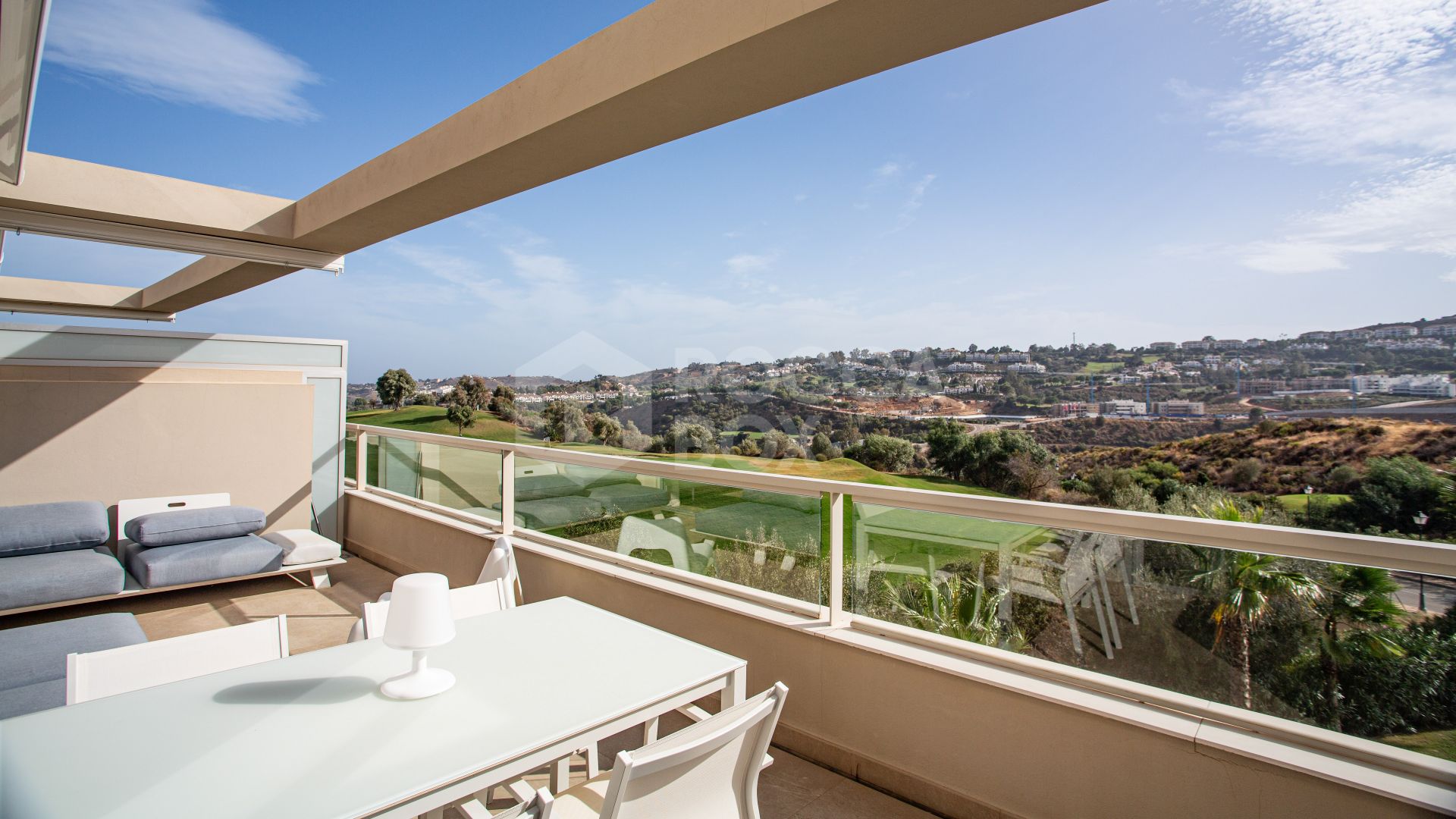 Modern 2-Bedroom Golf Apartment with Panoramic views in La Cala Golf Resort!