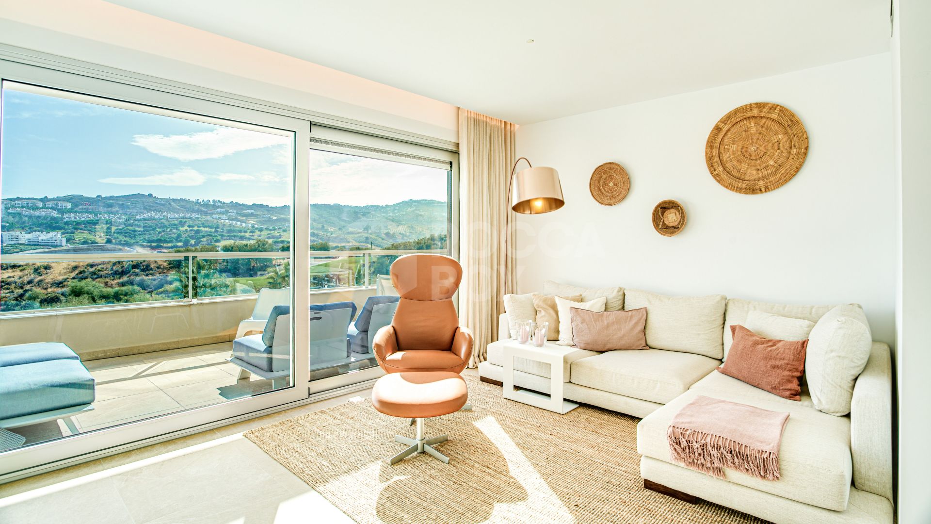 Modern 2-Bedroom Golf Apartment with Panoramic views in La Cala Golf Resort!