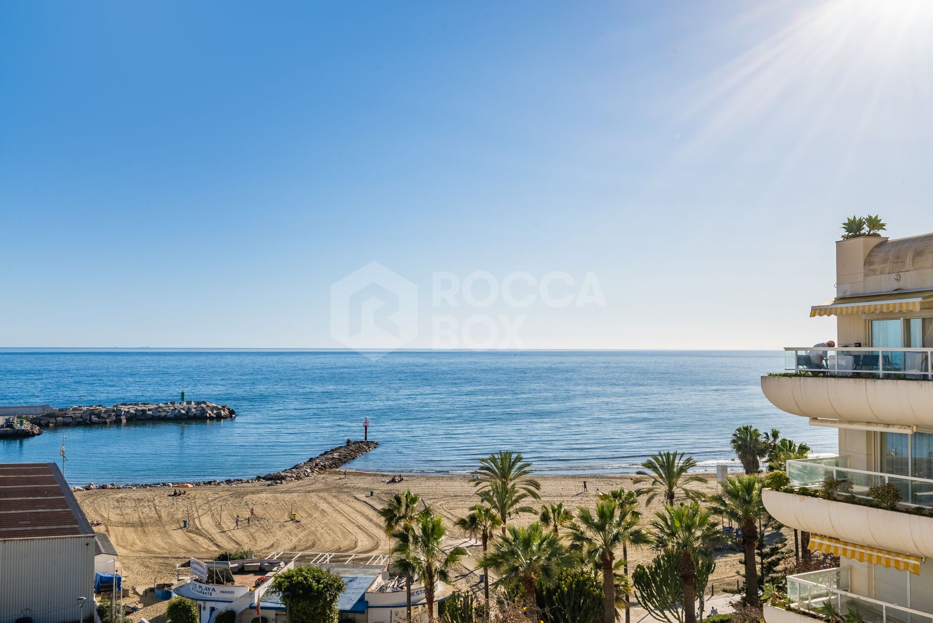 Apartment in Marbella first line beach