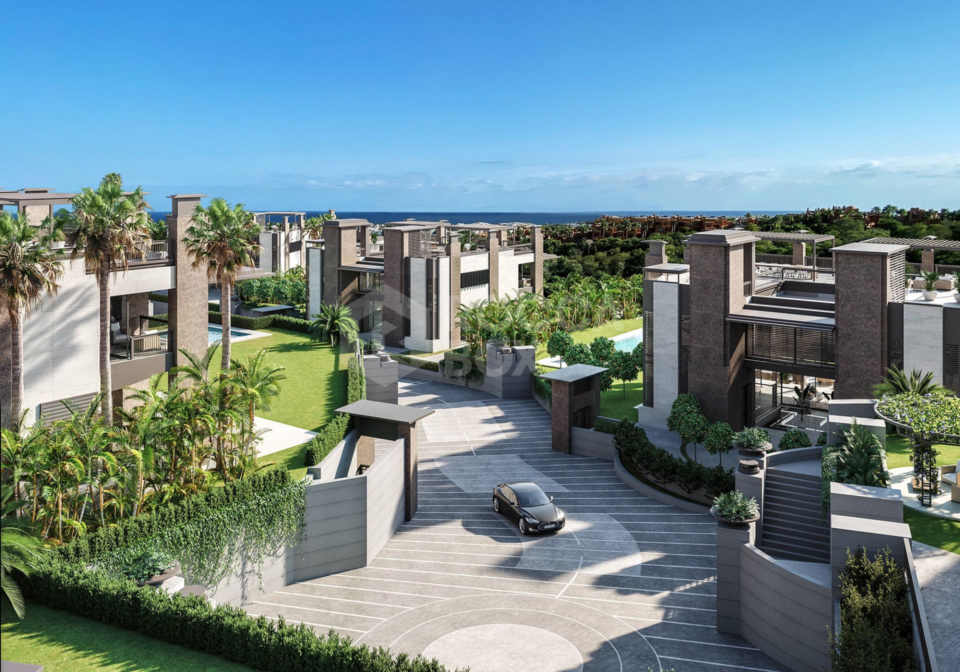 One of the most luxurious new developments being built within walking distance from the famous port of Puerto Banus in Marbella.