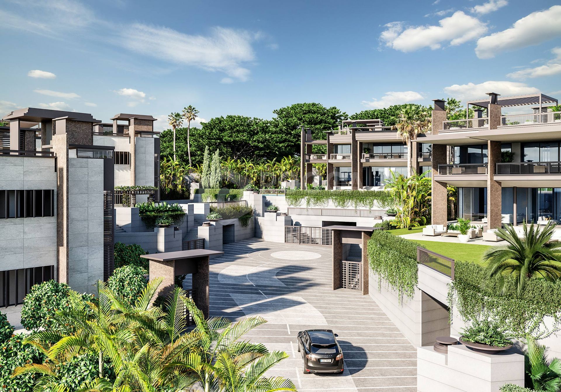 One of the most luxurious new developments being built within walking distance from the famous port of Puerto Banus in Marbella.