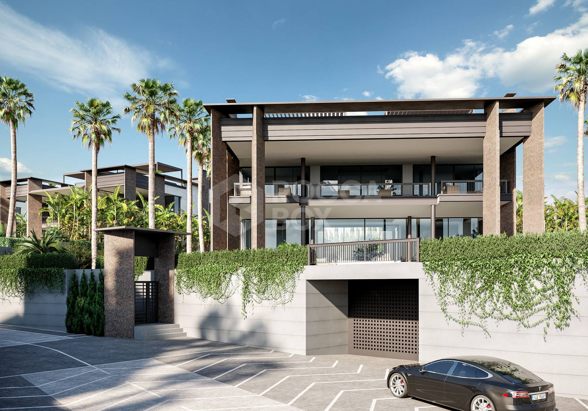 One of the most luxurious new developments being built within walking distance from the famous port of Puerto Banus in Marbella.