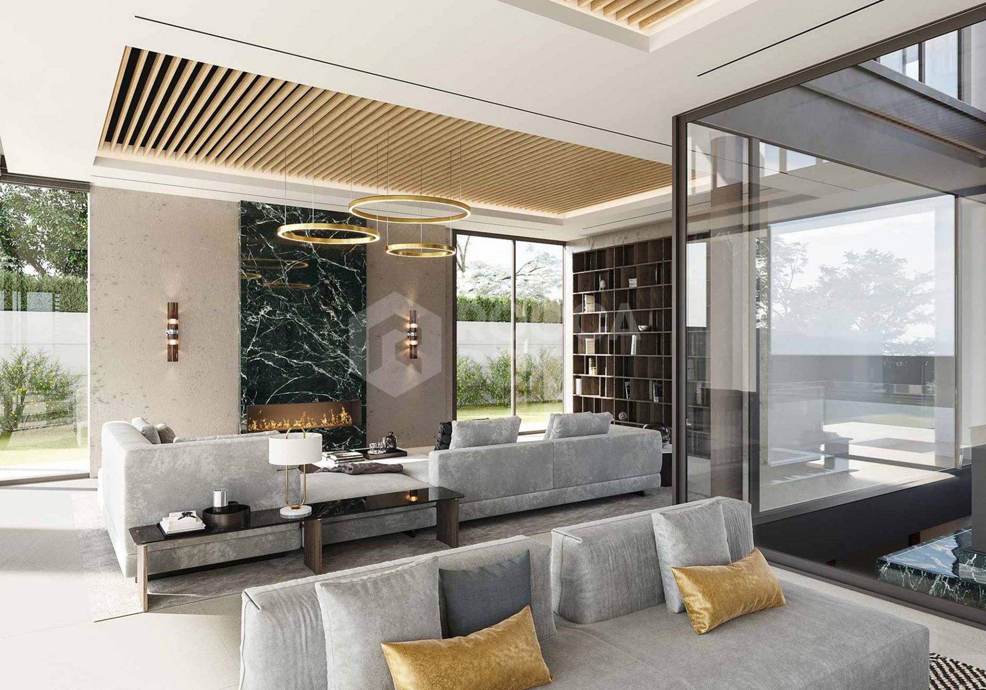 One of the most luxurious new developments being built within walking distance from the famous port of Puerto Banus in Marbella.