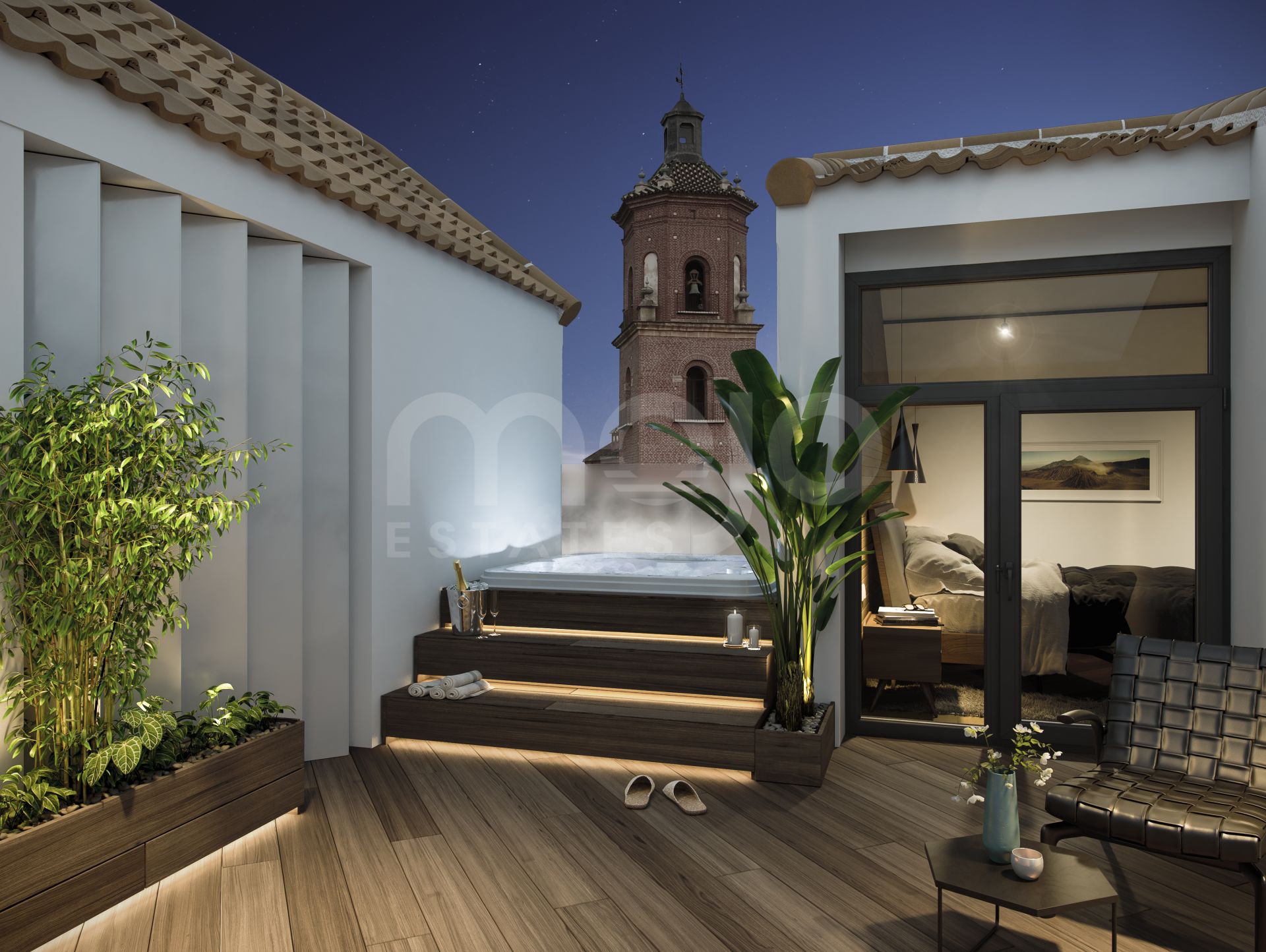 Penthouse till salu i Centro Histórico, Malaga