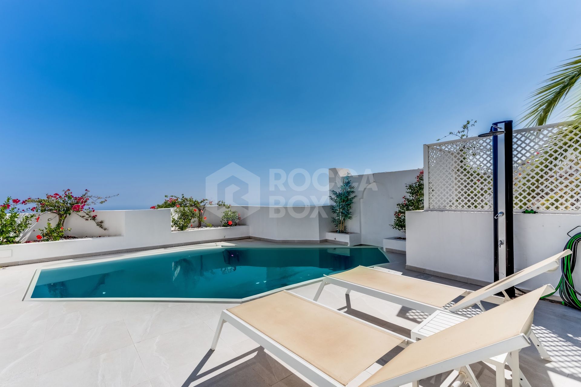 Magnificent penthouse with Private pool and Sea view in Marbella