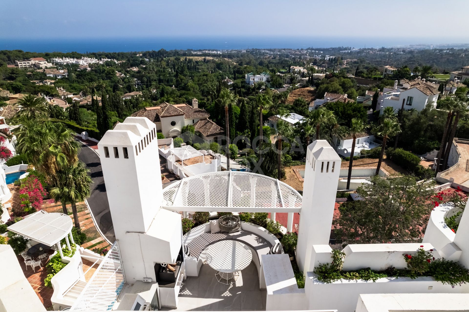 Magnificent penthouse with Private pool and Sea view in Marbella