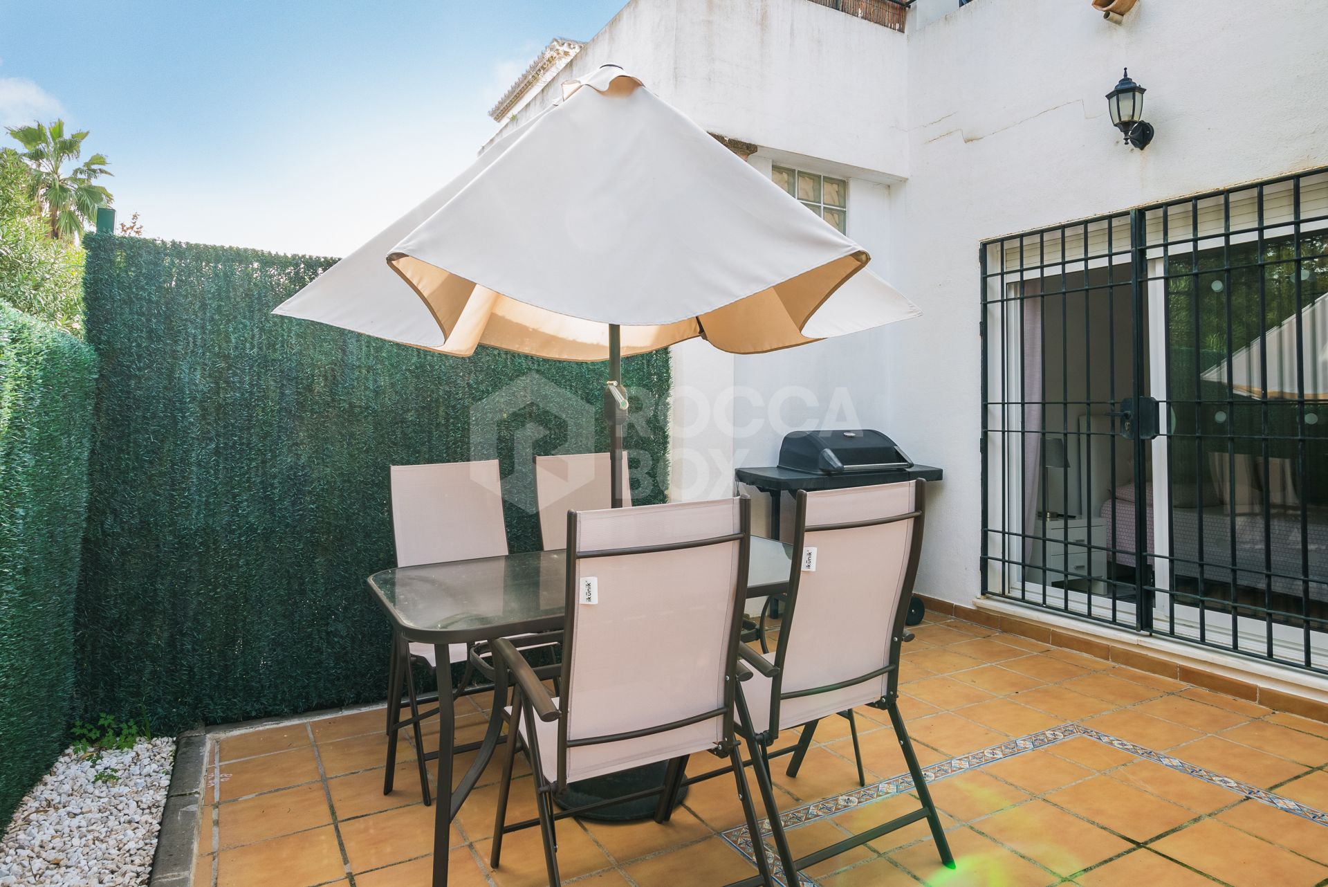 Ground floor apartment in Señorio de Gonzaga, Nueva Andalucía, Marbella
