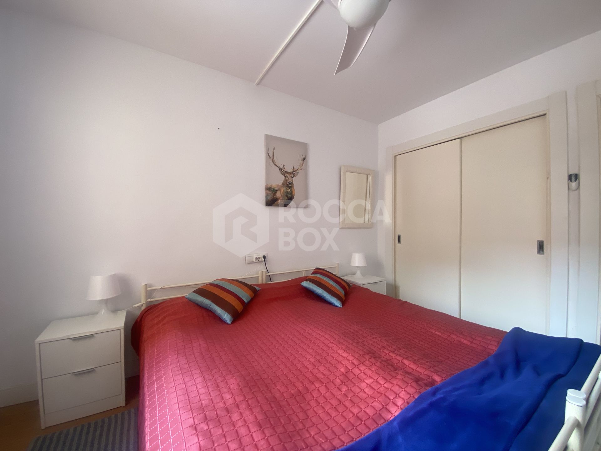 Nice one bedroom apartment with sea and pool view by the beach in Fuengirola