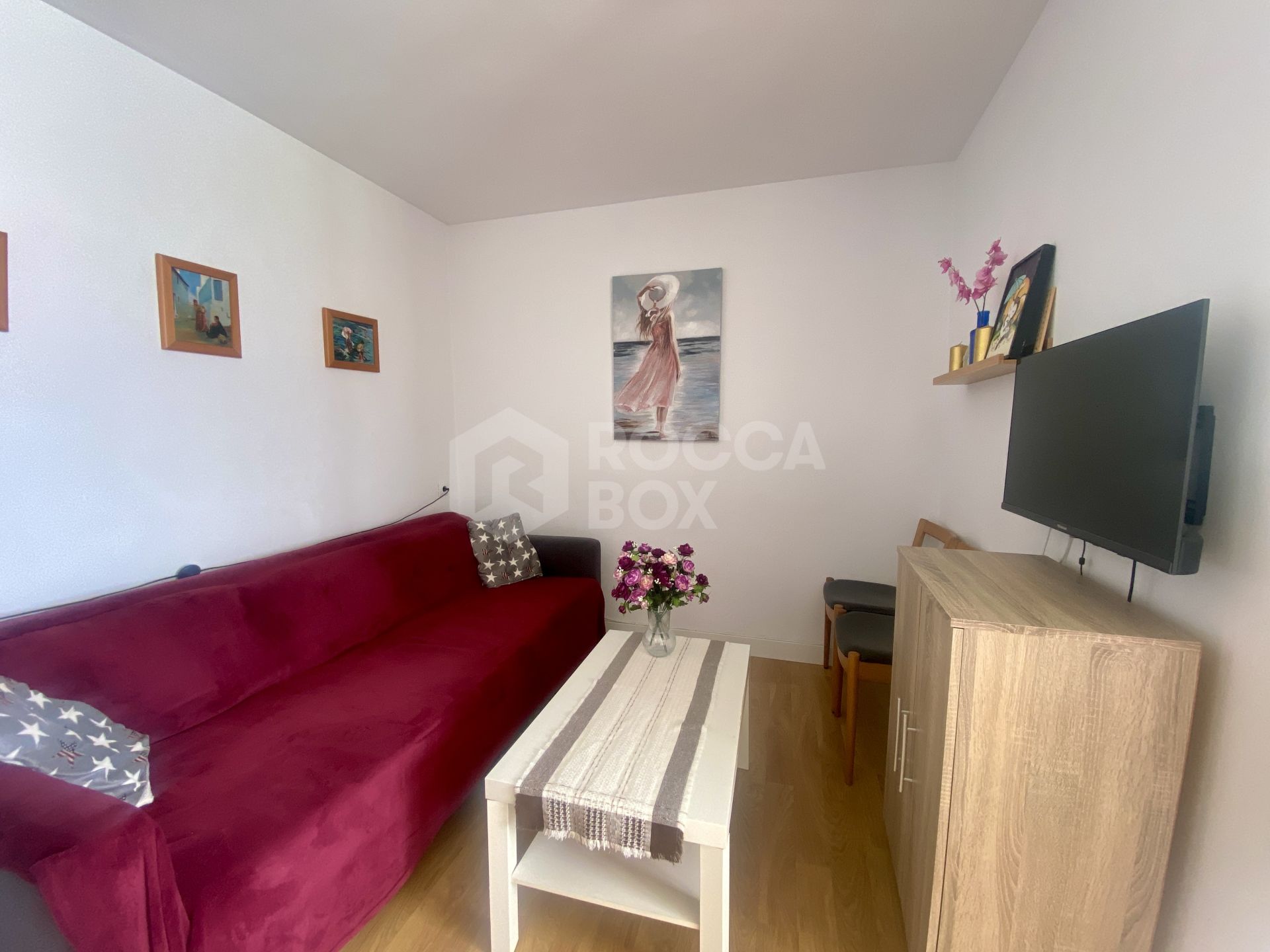 Nice one bedroom apartment with sea and pool view by the beach in Fuengirola