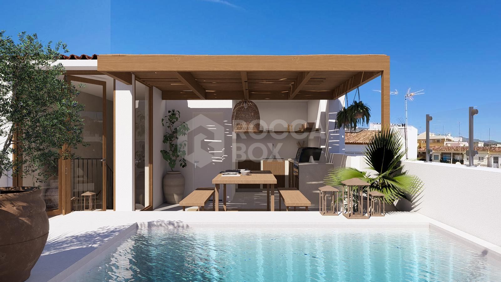 Fantastic renovated townhouse in Estepona Old Town