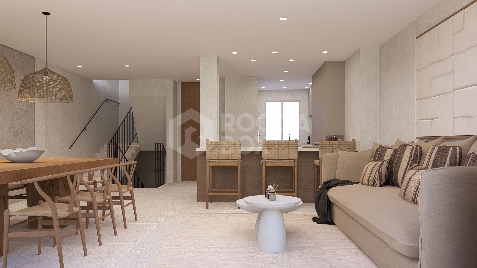 Fantastic renovated townhouse in Estepona Old Town