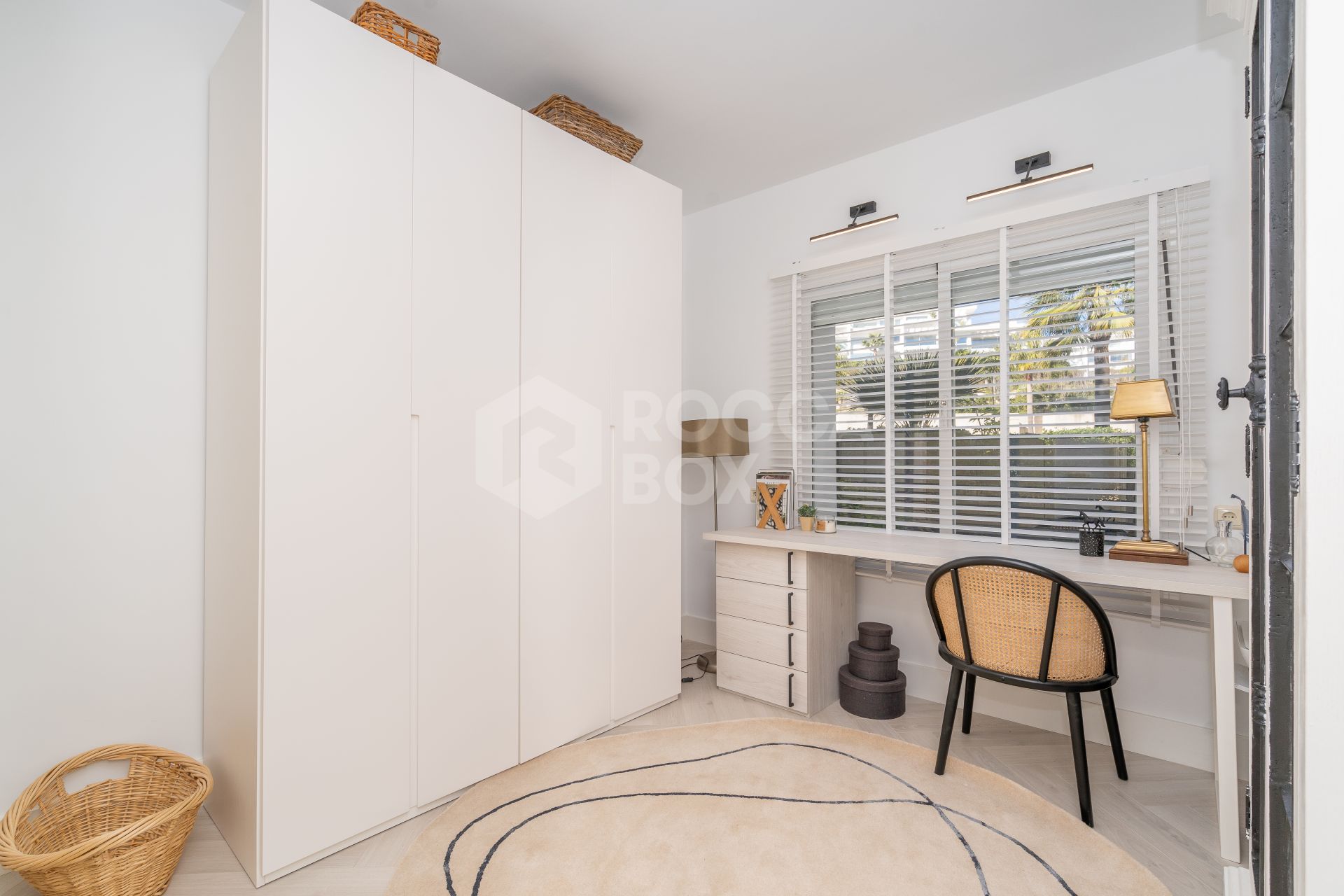 Beautiful new renovated apartment with a large garden in Alcazaba Lagoon
