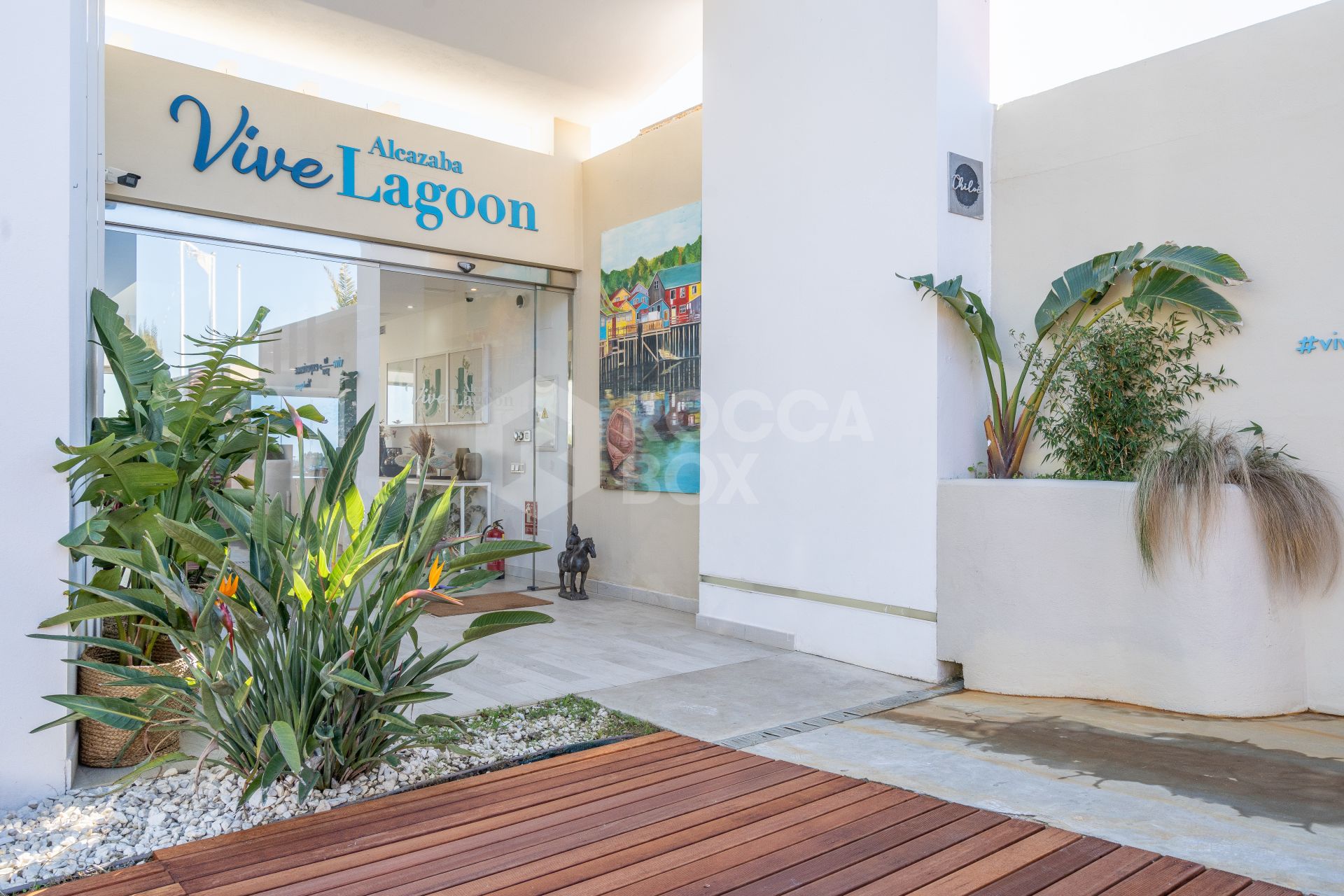 Beautiful new renovated apartment with a large garden in Alcazaba Lagoon