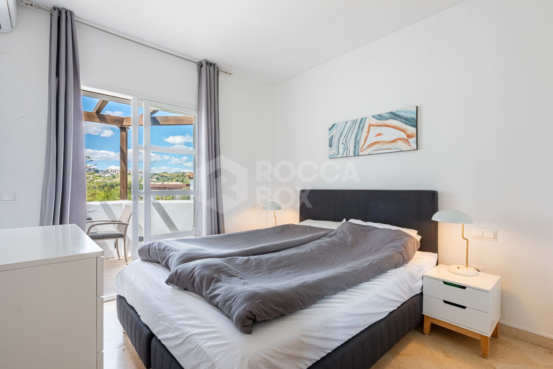 Updated Penthouse in Mijas Golf with Stunning Views