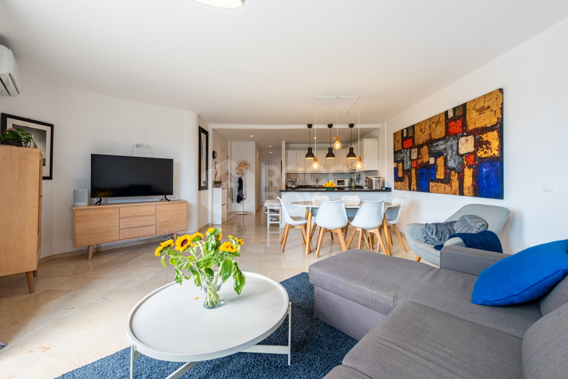 Updated Penthouse in Mijas Golf with Stunning Views