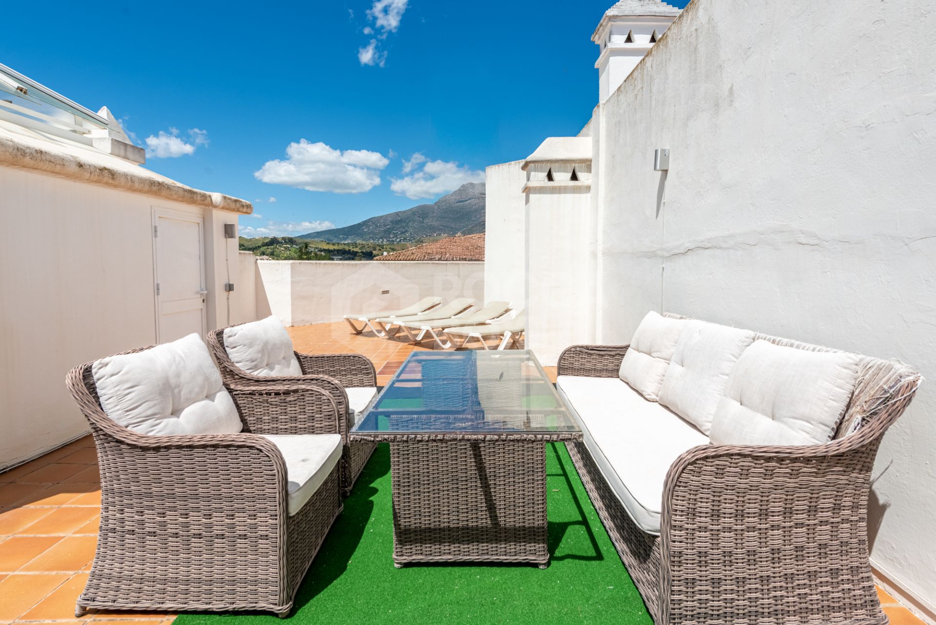 Updated Penthouse in Mijas Golf with Stunning Views