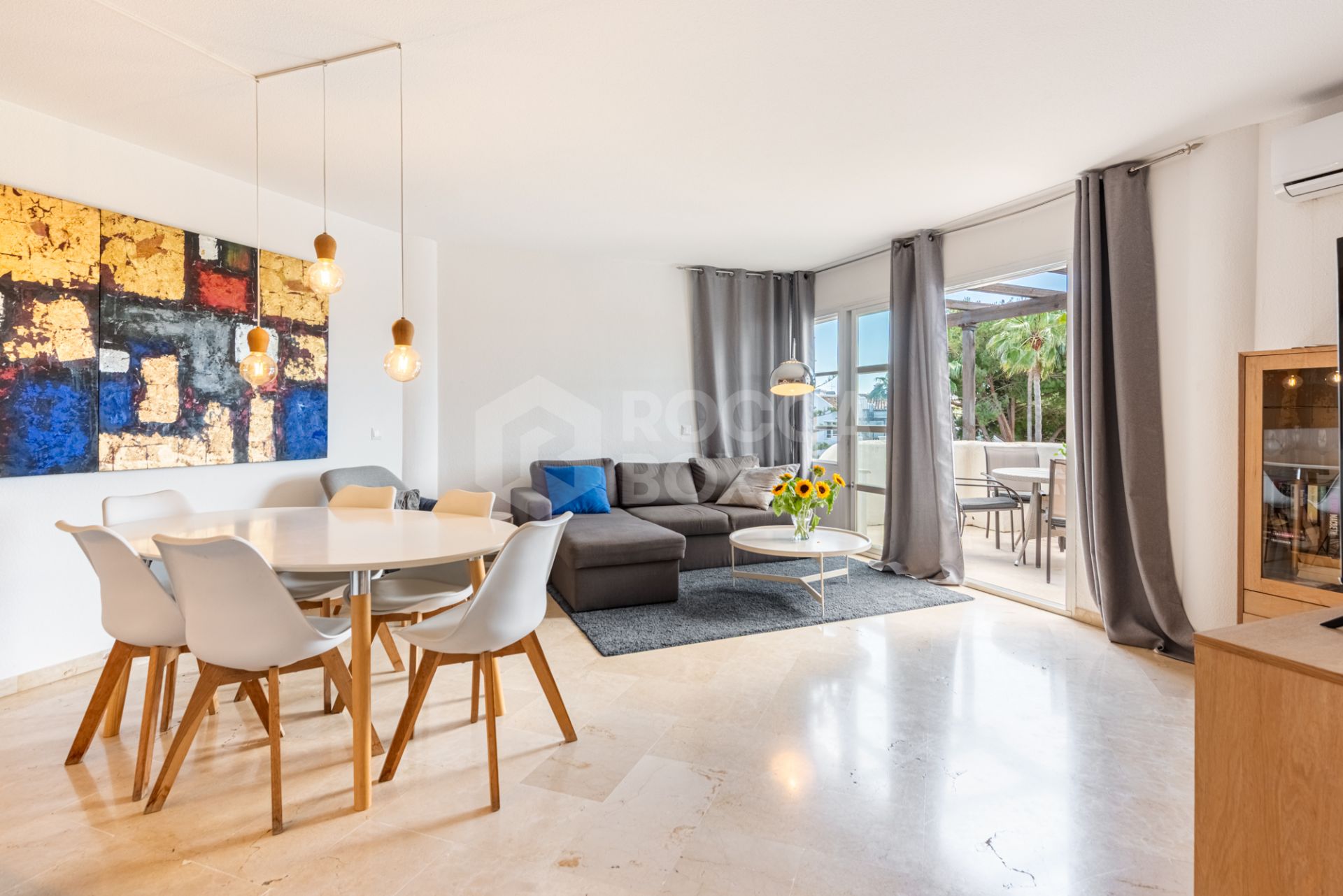 Updated Penthouse in Mijas Golf with Stunning Views