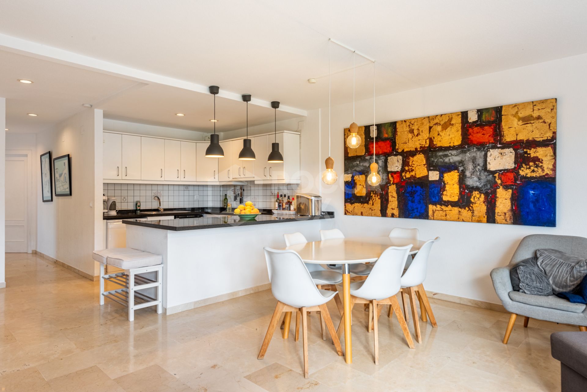Updated Penthouse in Mijas Golf with Stunning Views