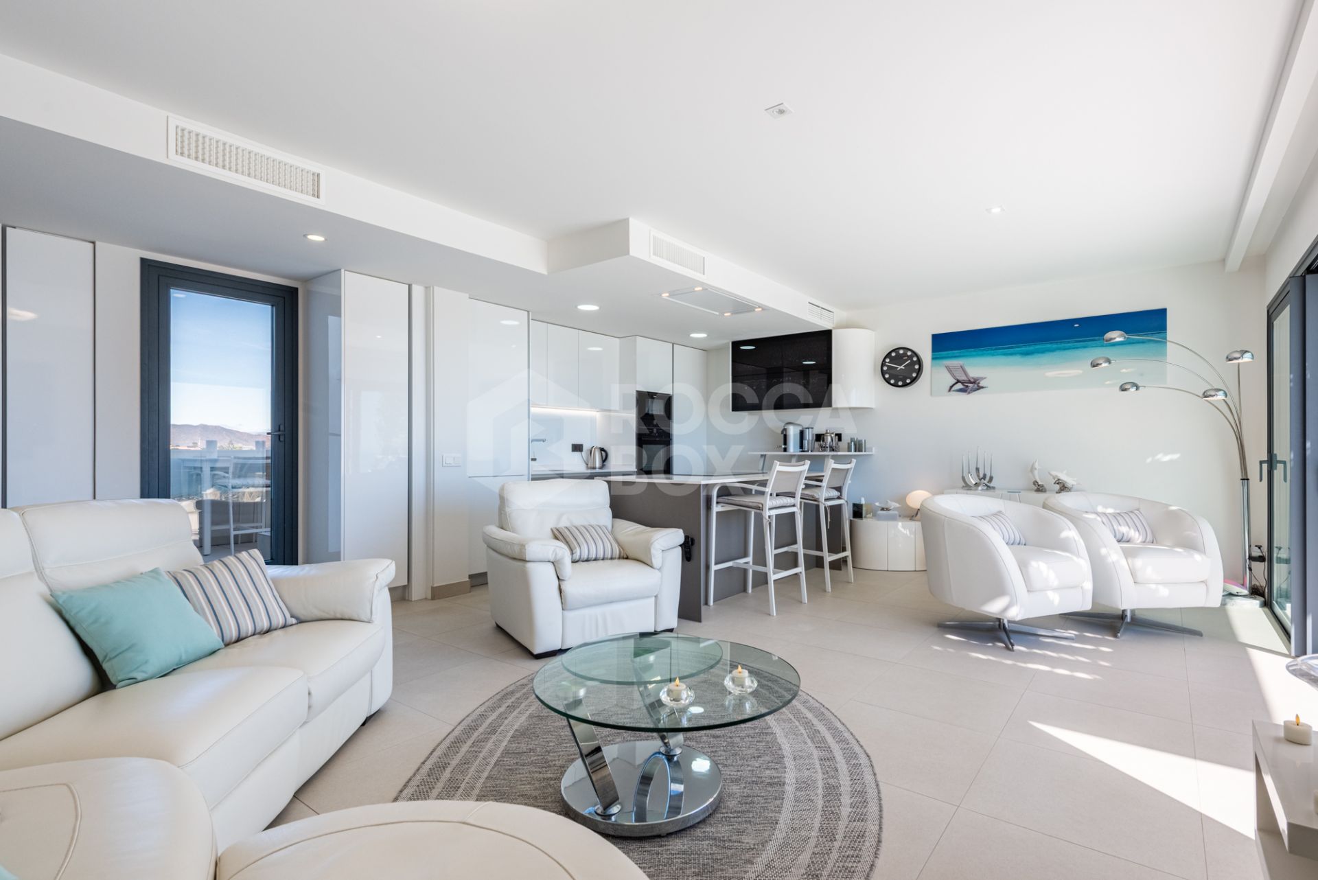 Amazing duplex penthouse with 360 views.