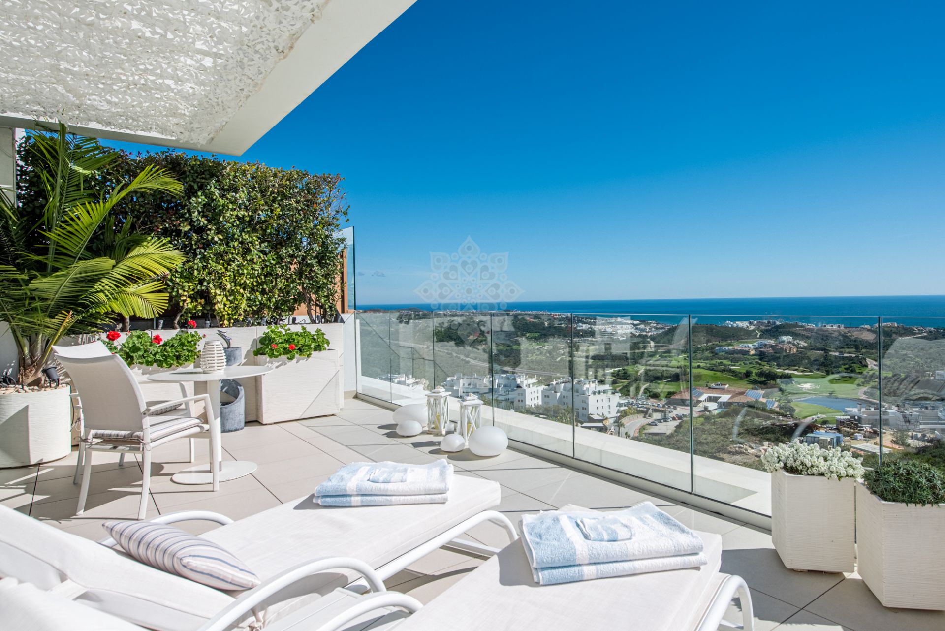 Penthouse w Calanova Golf, Mijas Costa