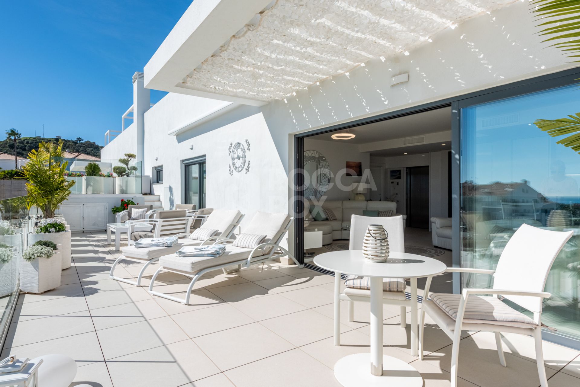 Amazing duplex penthouse with 360 views.