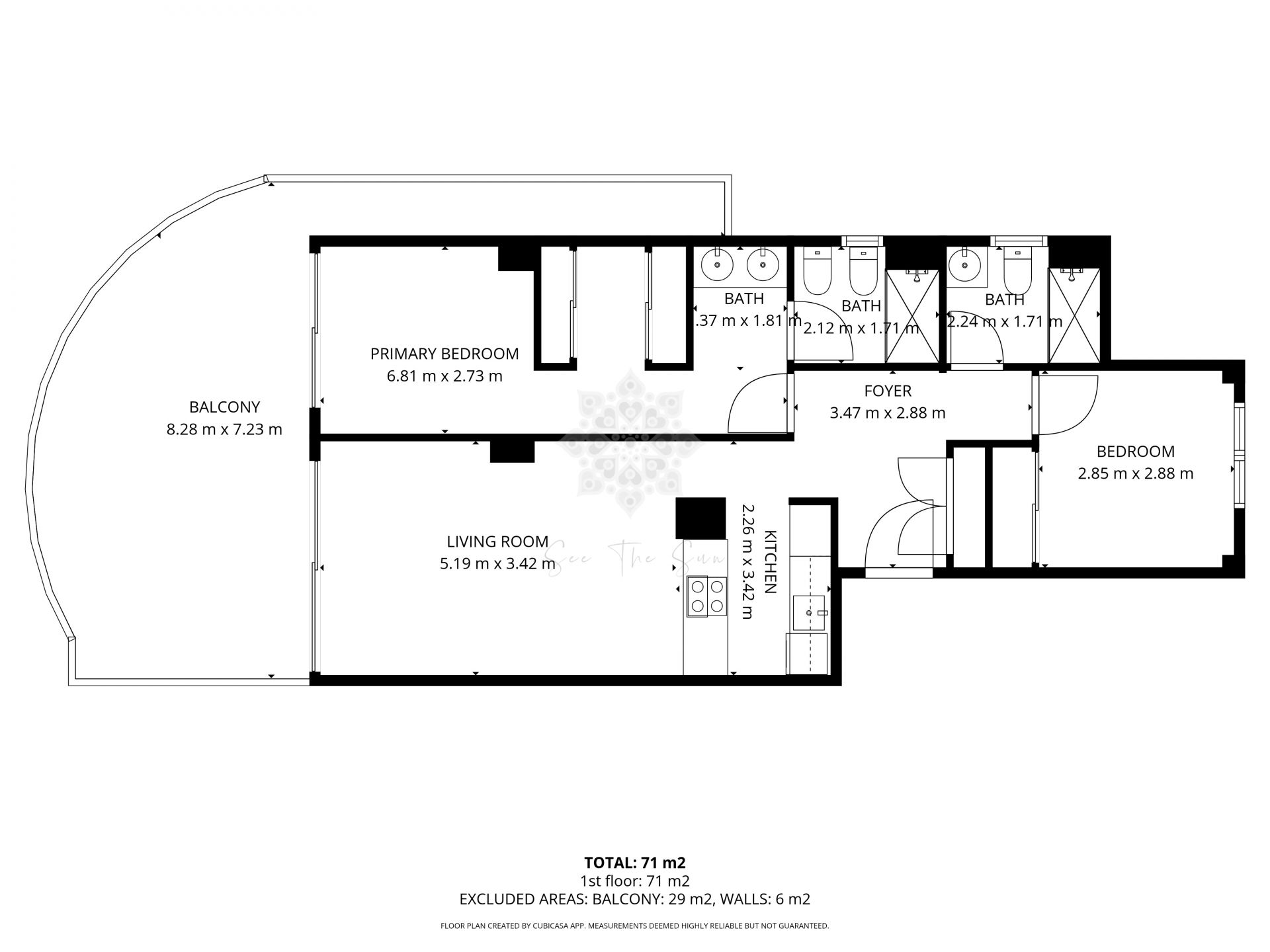 Apartment in El Higueron, Fuengirola
