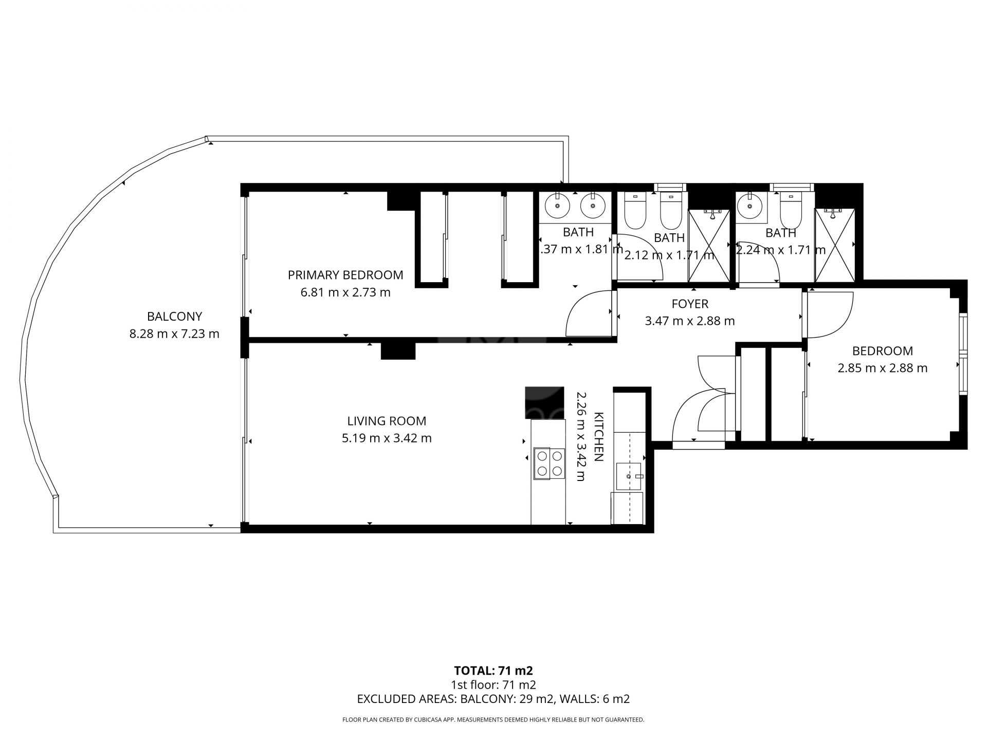 Apartamento en El Higueron, Fuengirola