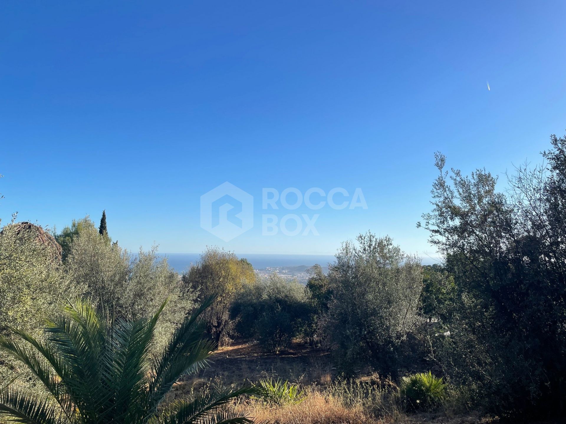 Plot in Mijas Pueblo with Panoramic Sea and Mountain Views