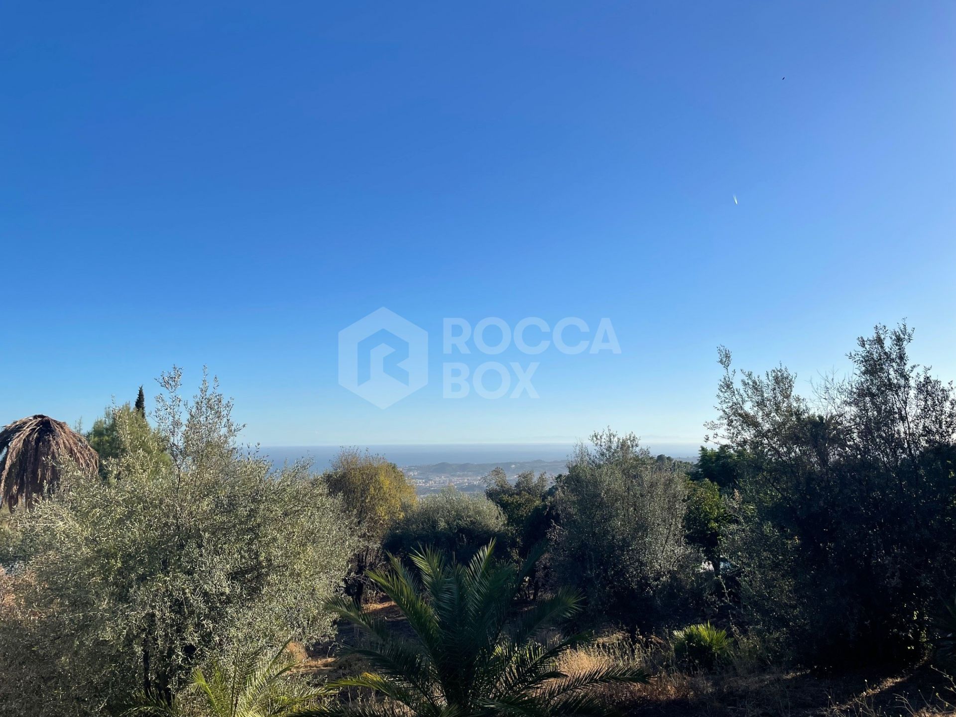 Plot in Mijas Pueblo with Panoramic Sea and Mountain Views