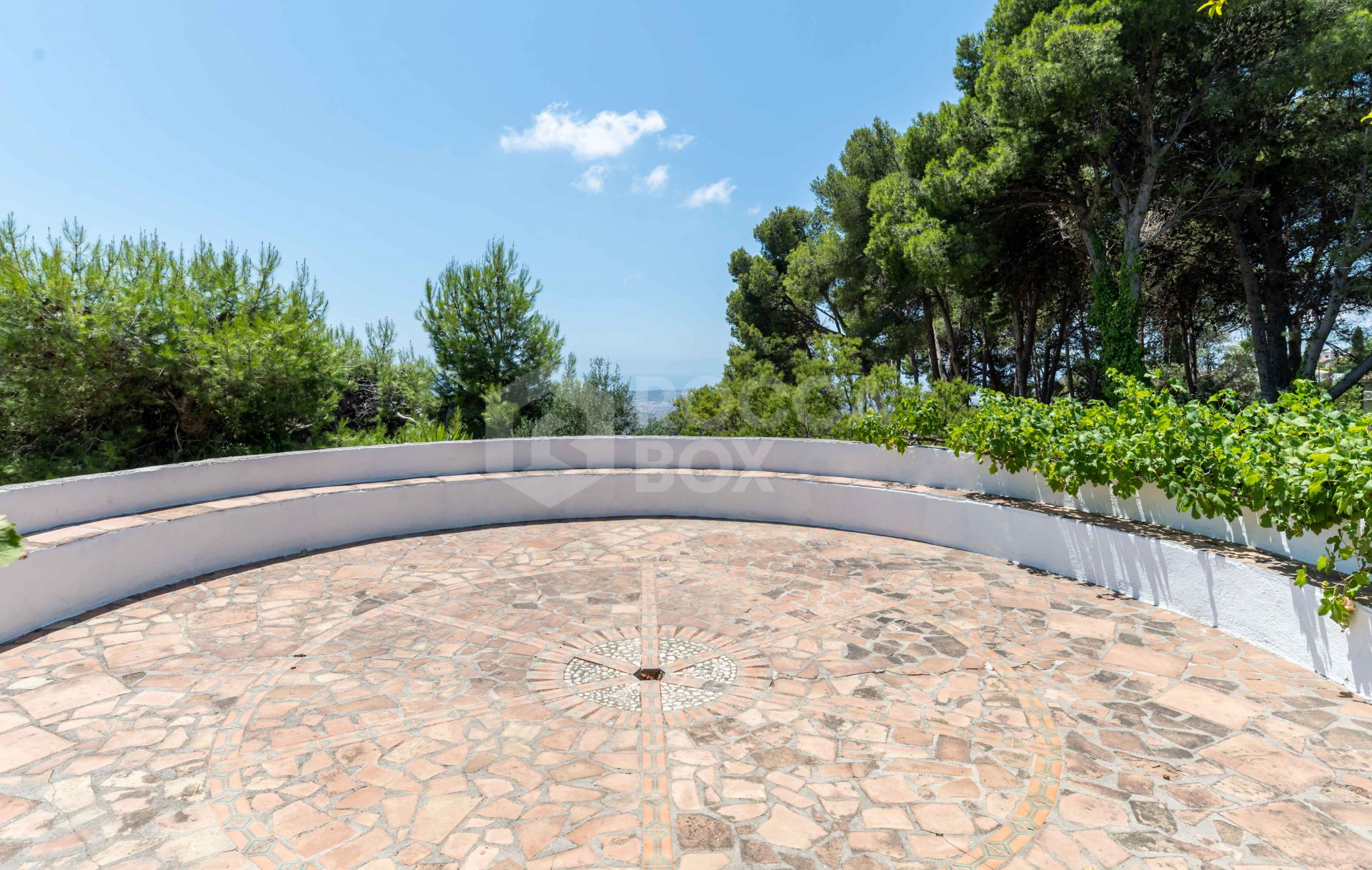 Rustic Andalusian Villa in Mijas pueblo with panoramic Sea and Mountain Views