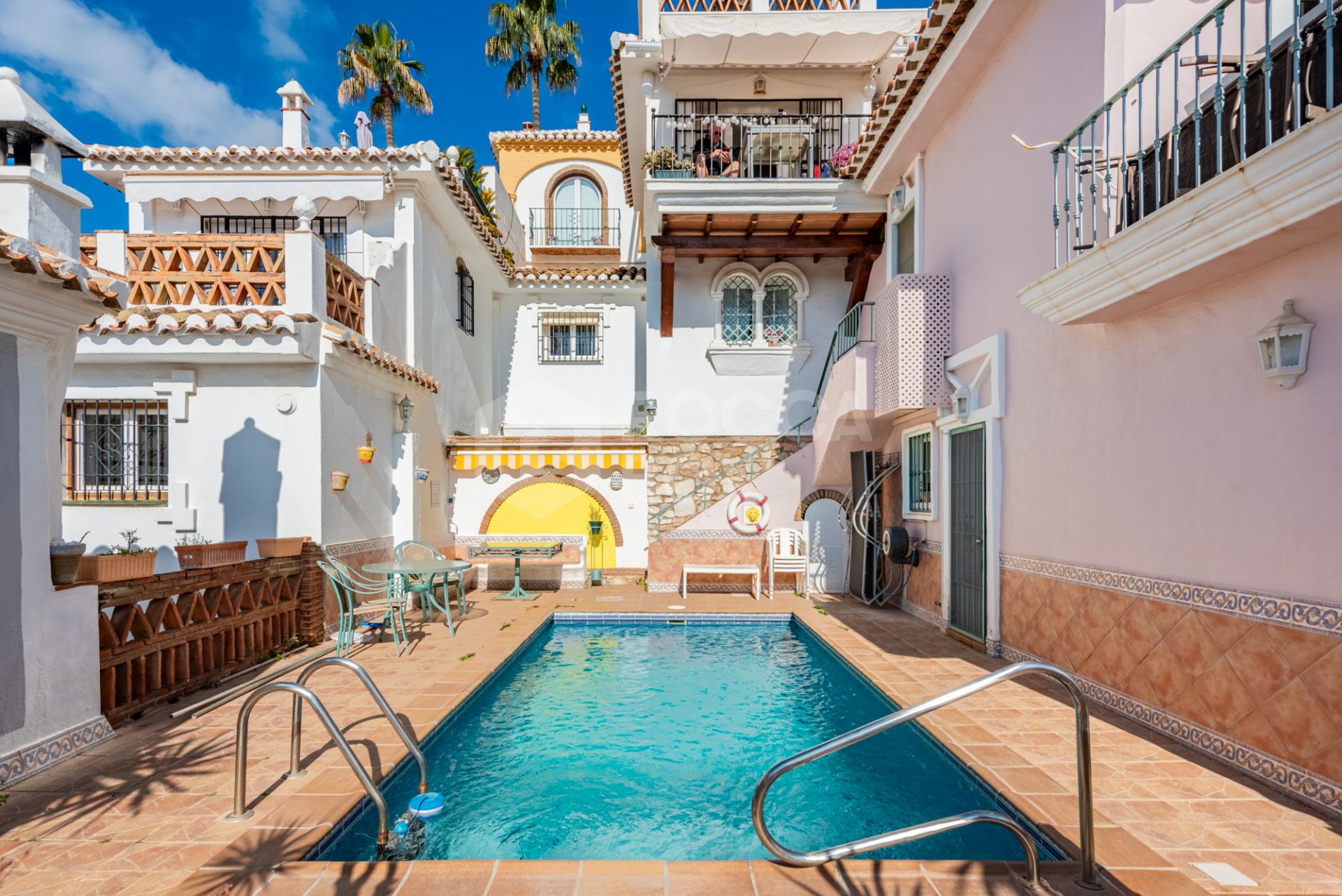 Charming Townhouse with a private pool for sale in Puebla Aida, Mijas Golf