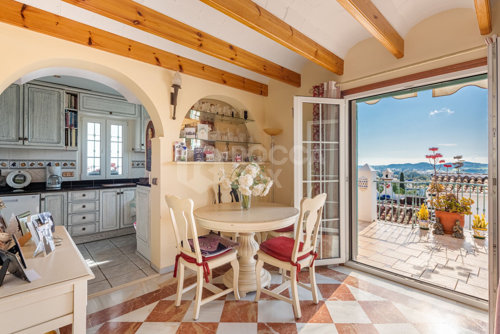 Charming Townhouse with a private pool for sale in Puebla Aida, Mijas Golf