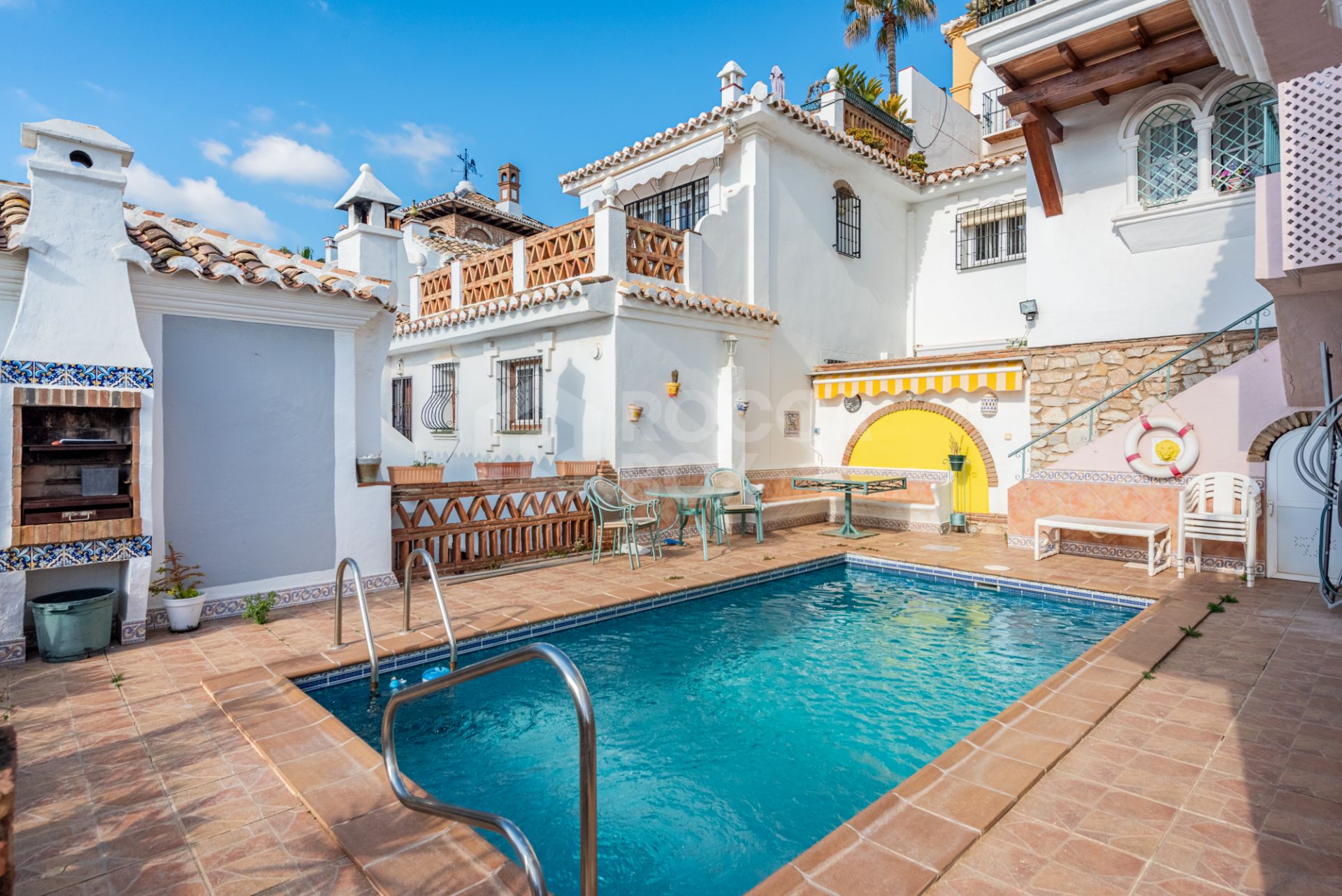 Charming Townhouse with a private pool for sale in Puebla Aida, Mijas Golf