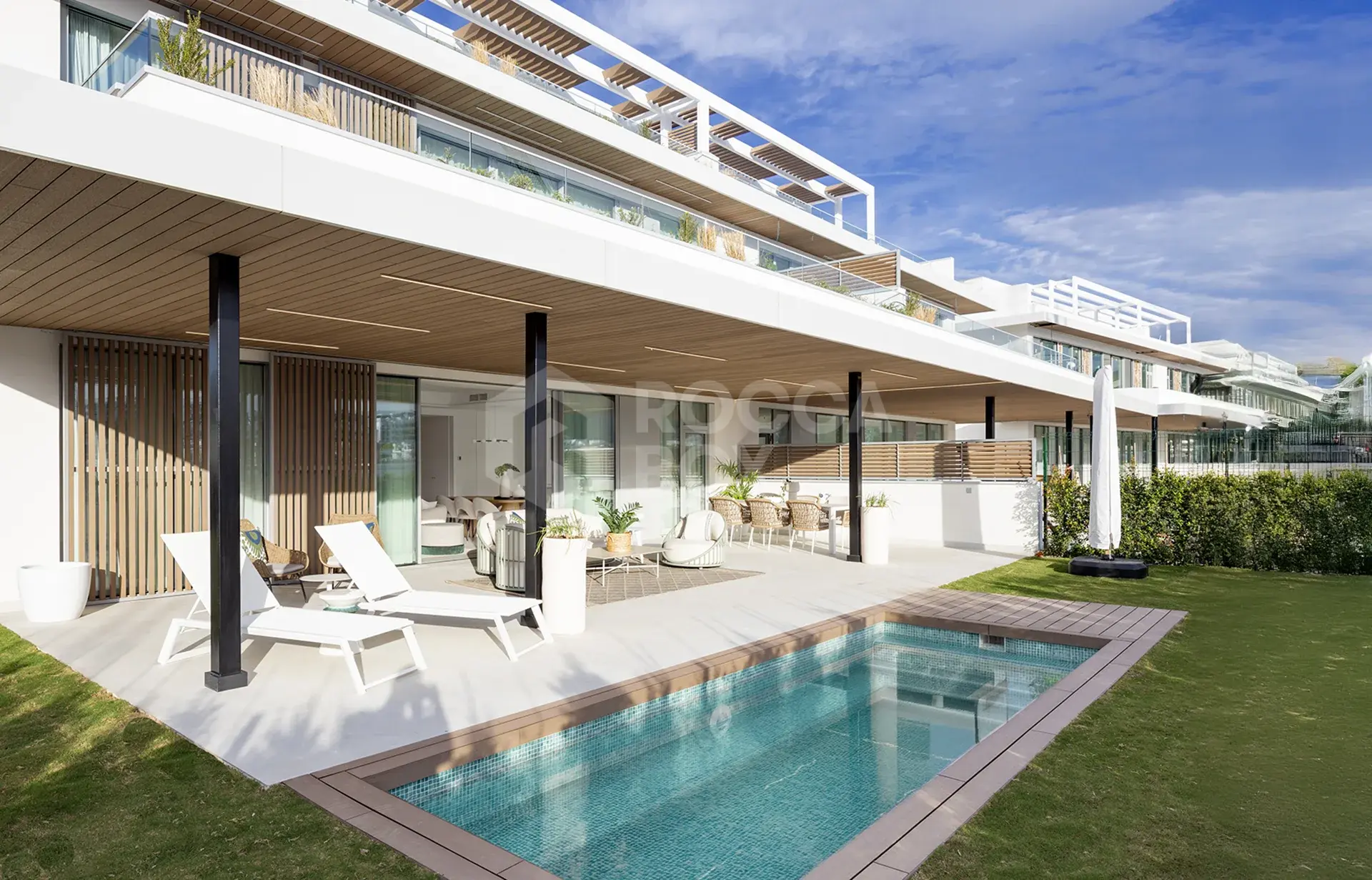 Sophistication and comfort at the golf front 