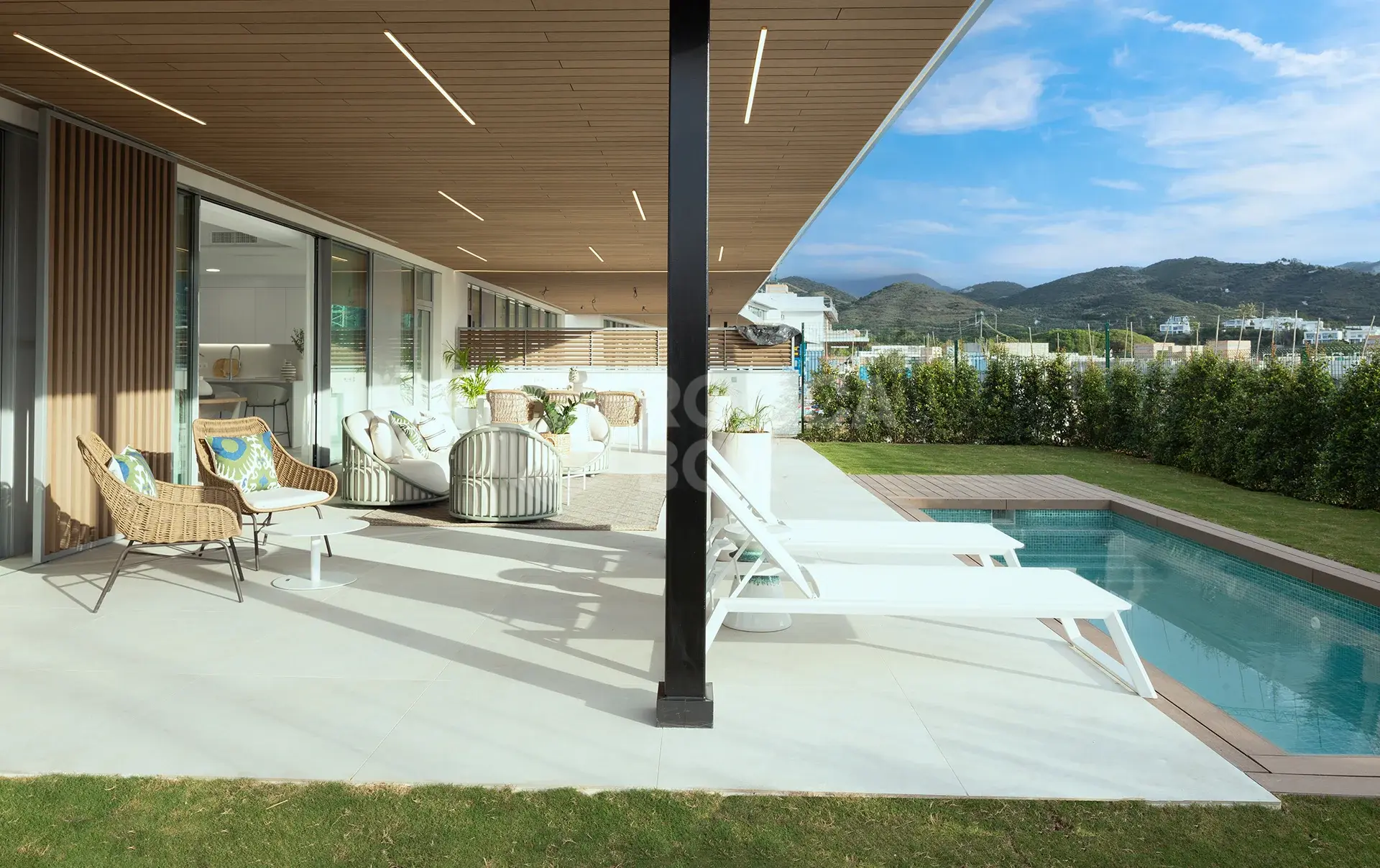 Sophistication and comfort at the golf front 