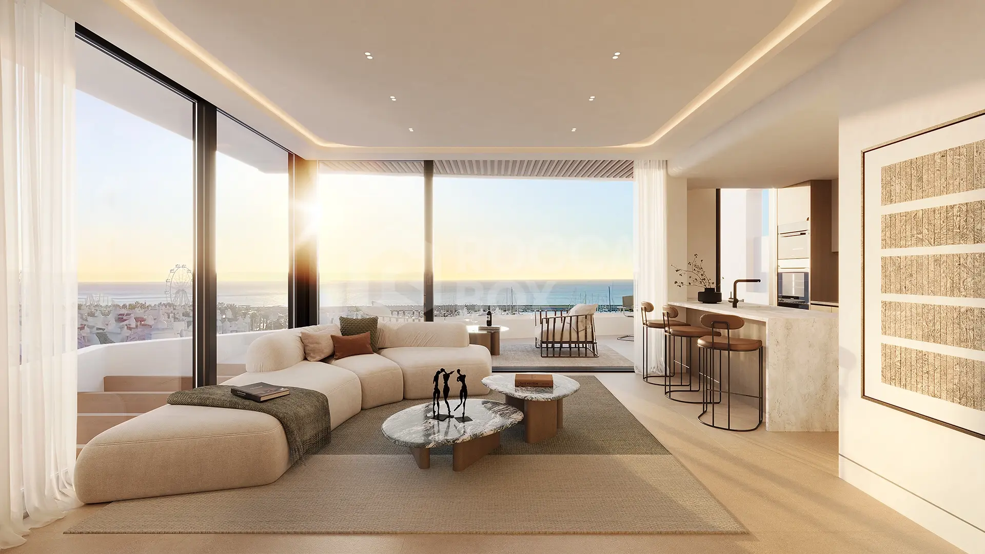 Homes caressed by the Mediterranean breeze