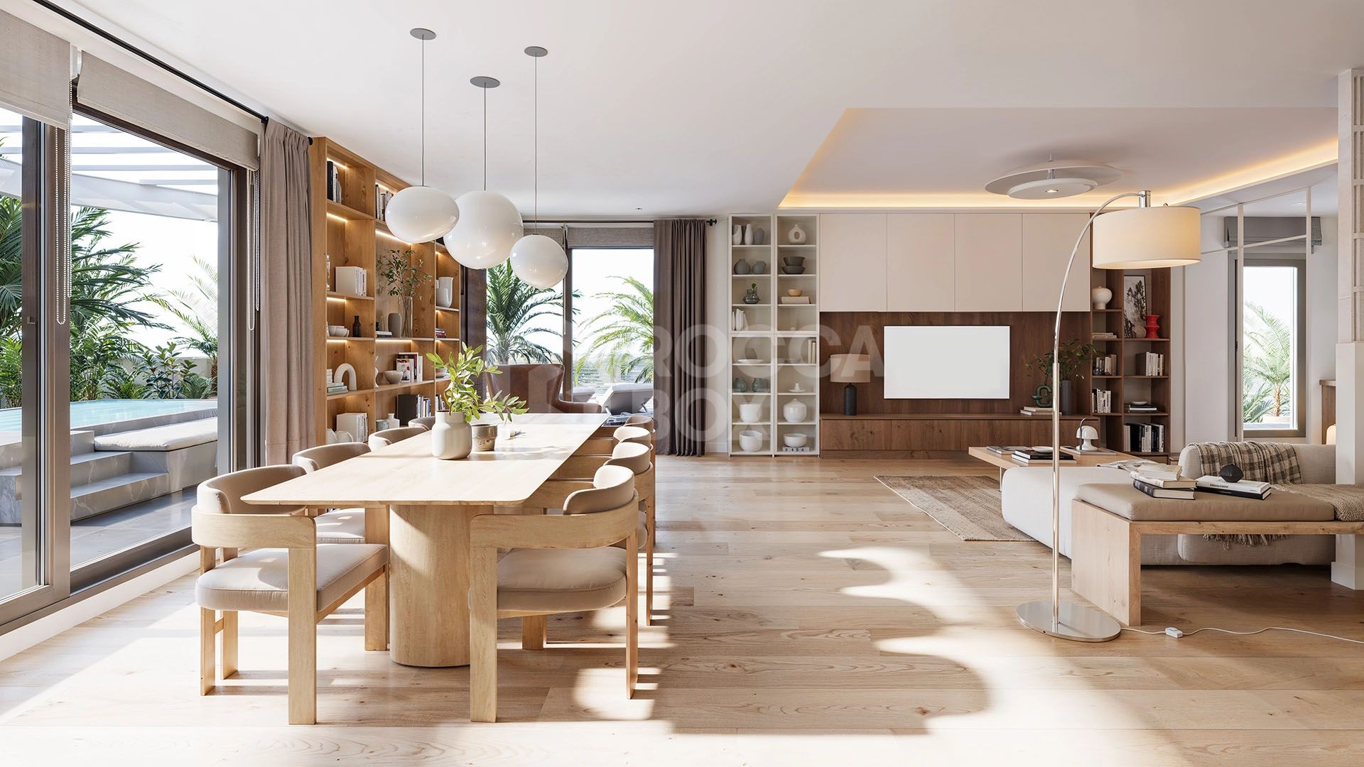 An urban life resort