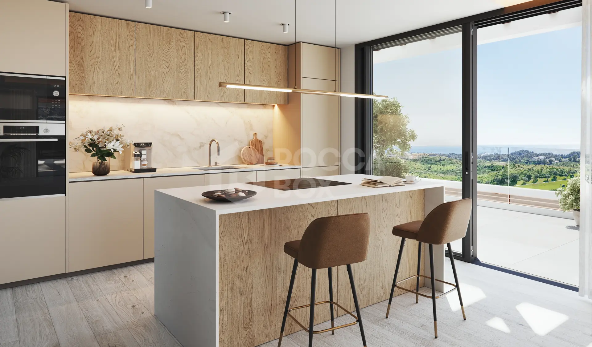 An exclusive retreat with captivating views