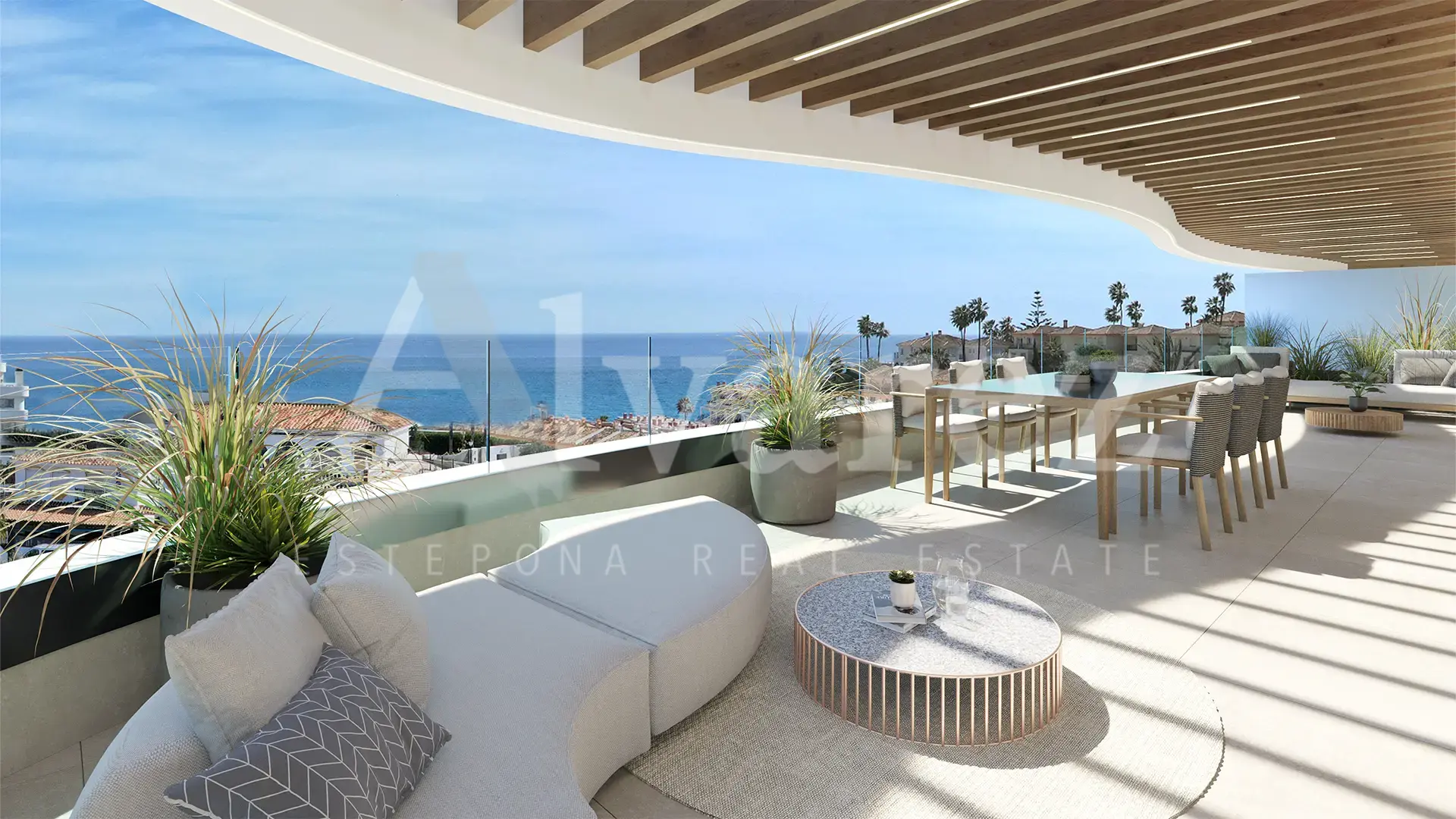 Development in Cala de Mijas, Mijas Costa