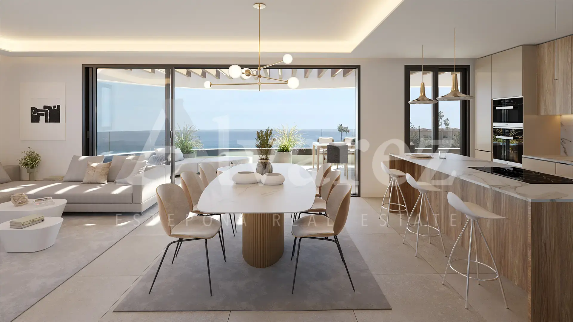 Development in Cala de Mijas, Mijas Costa