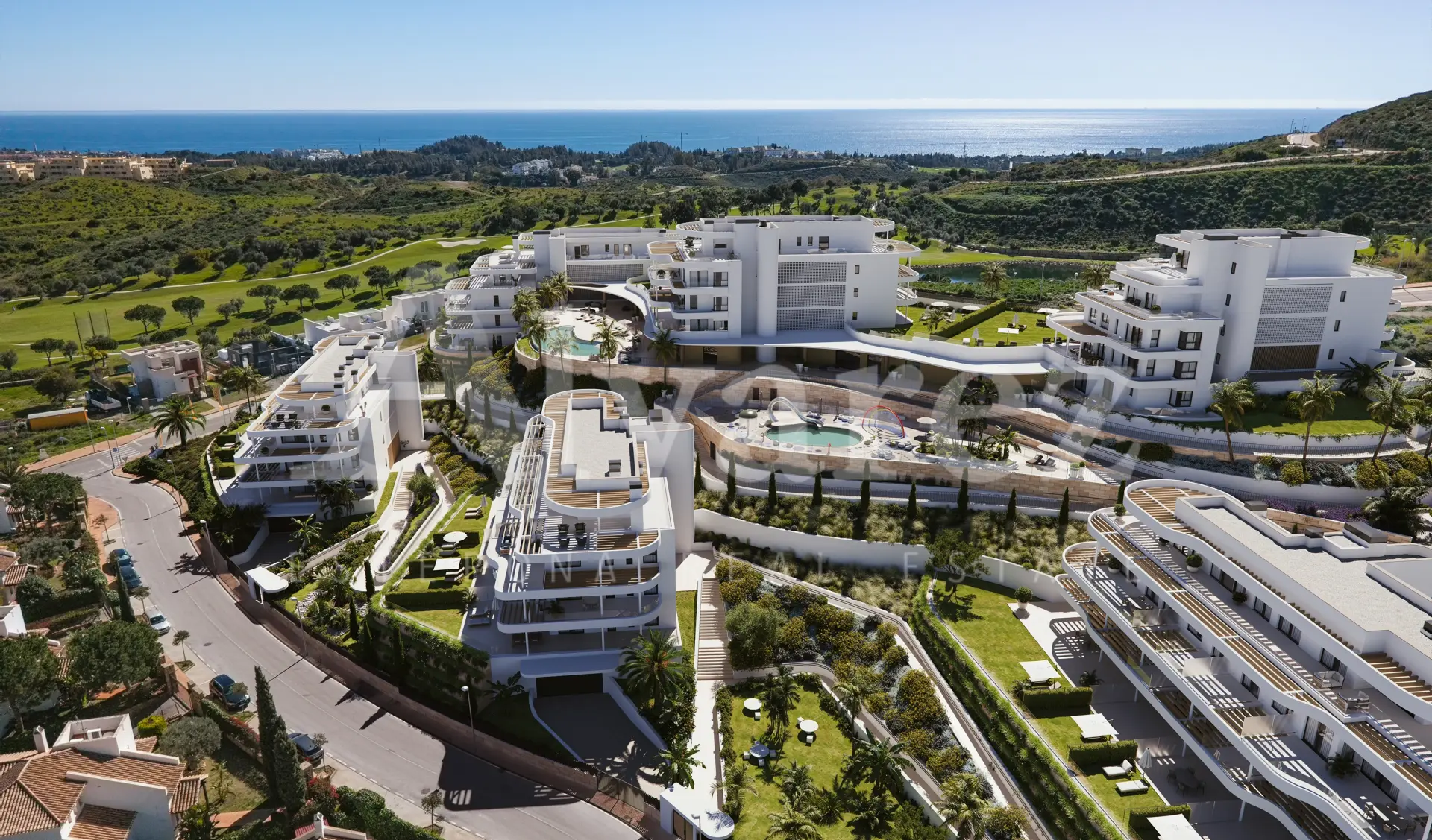 Development in Cala de Mijas, Mijas Costa